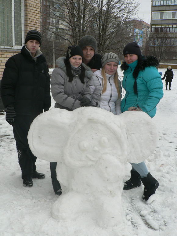 Снежные фигурки своими руками