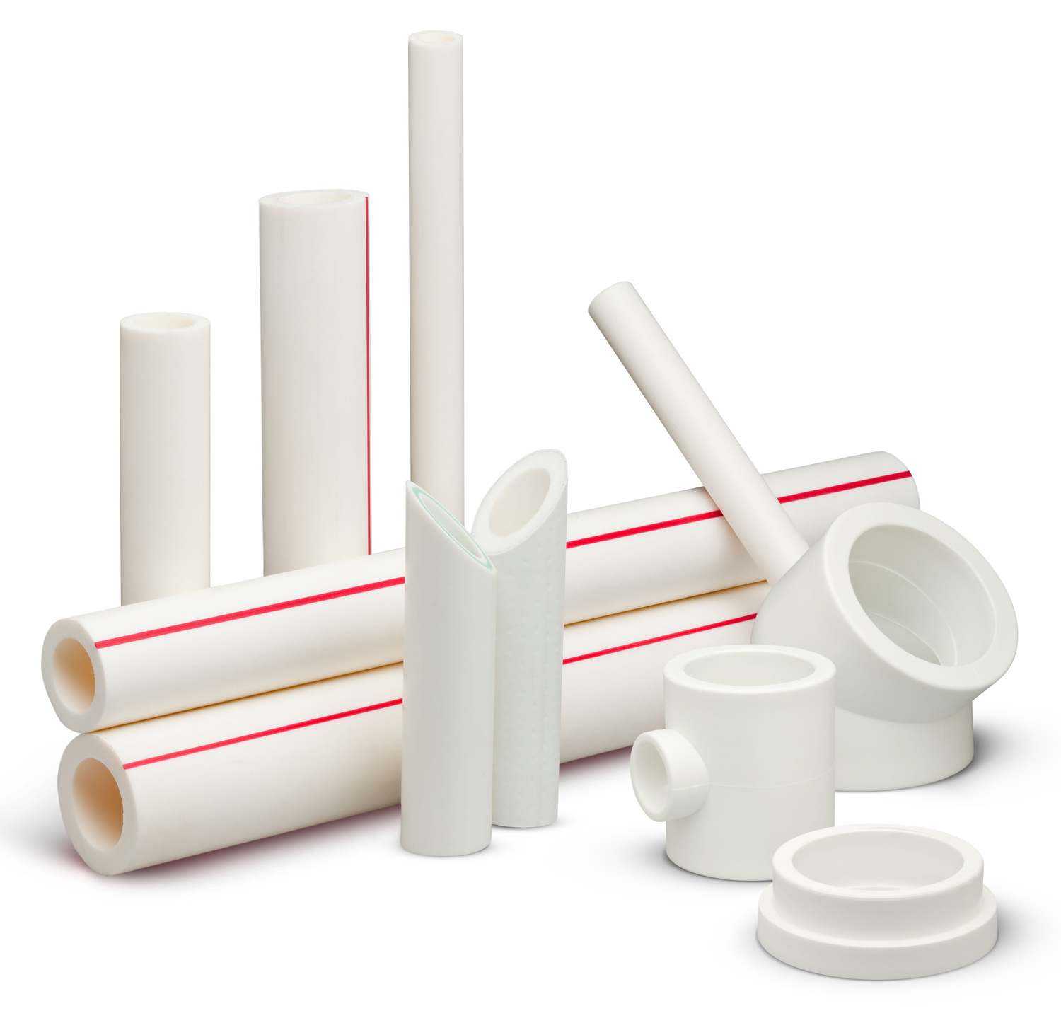 Фитинги для пластиковых труб: разновидности, размеры изделий | ОстроВ