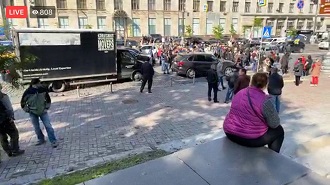 "Карантин вбиває": в Киеве началась акция предпринимателей всей Украины "Карантин вбиває": в Киеве началась акция предпринимателей всей Украины