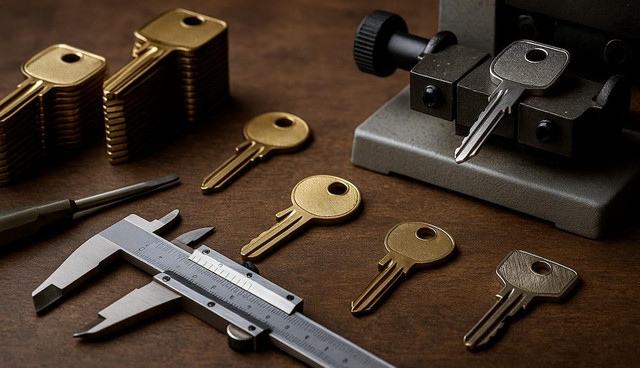 Заготовки для виготовлення ключів