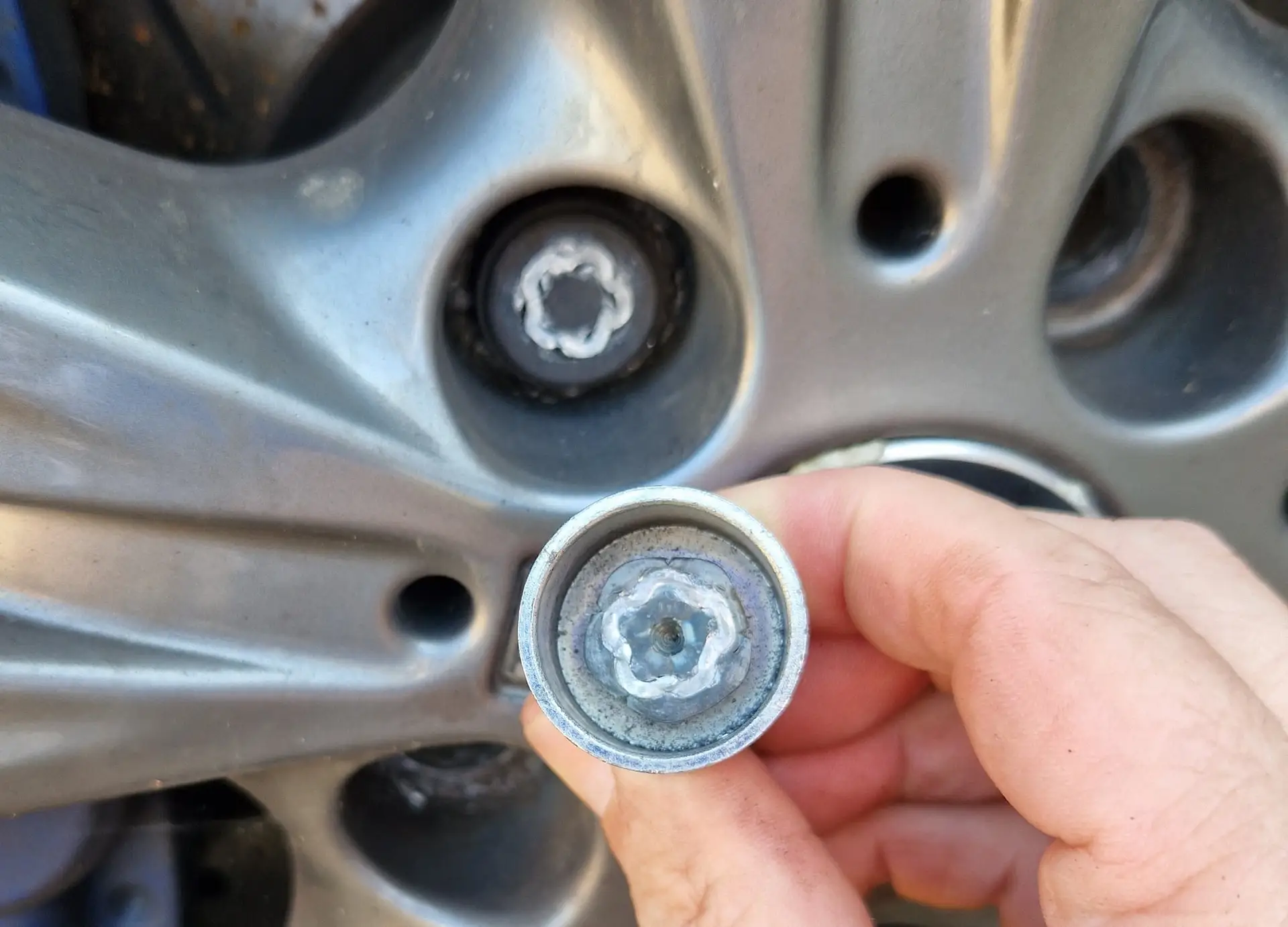 секретка для колес