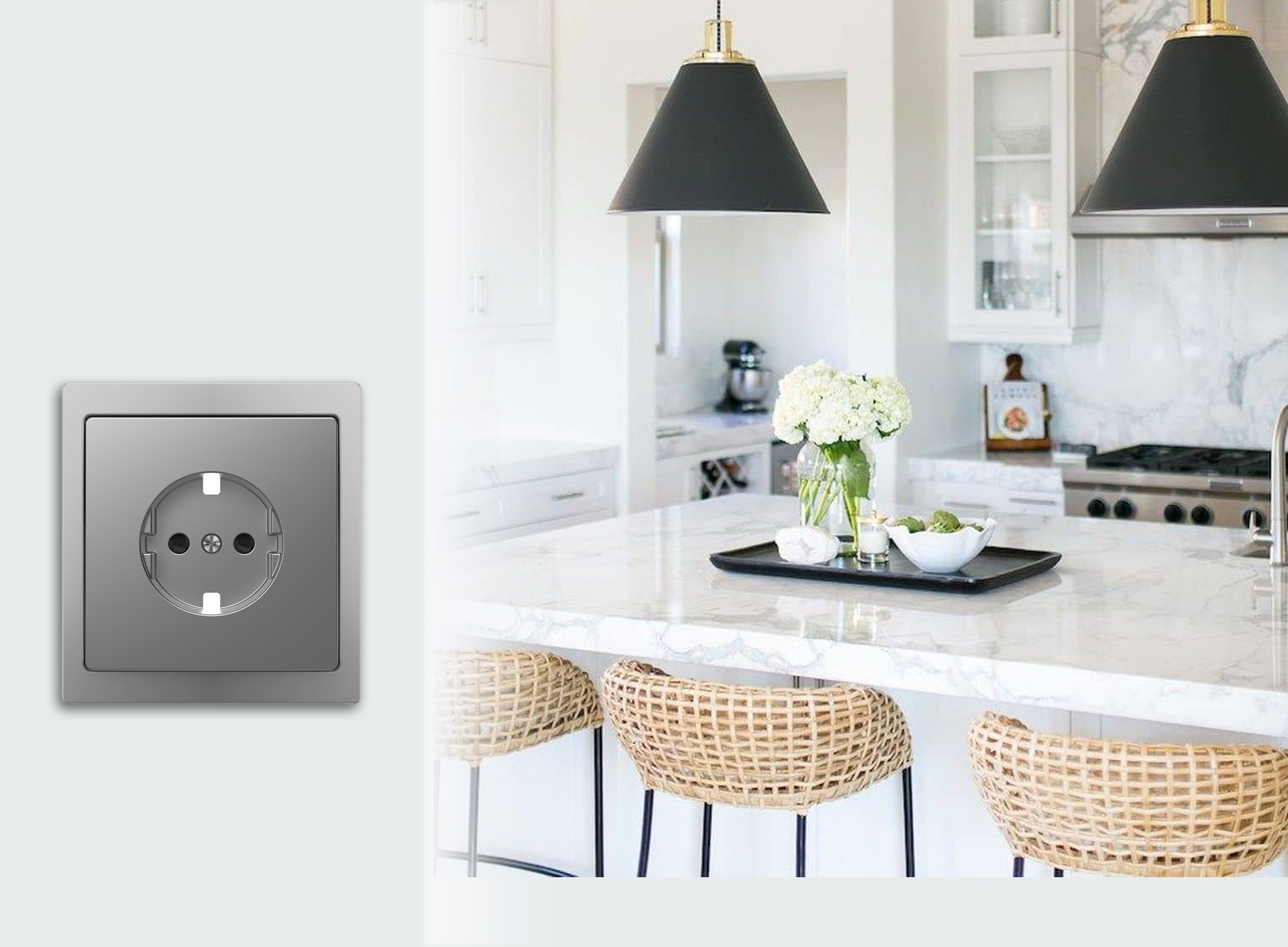 розетки для кухні