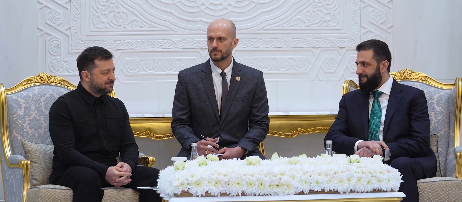 Зеленський у Дамаску провів перемовини з президентом Сирії Ахмедом аш-Шараа