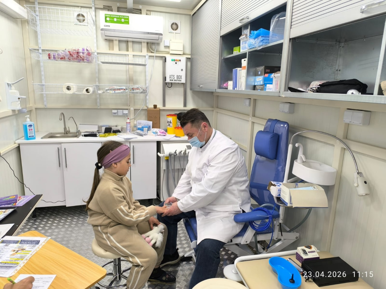 Мешканці місця компактного проживання на Рівненщині отримали медичні послуги від біловодських медиків завдяки мобільній амбулаторії