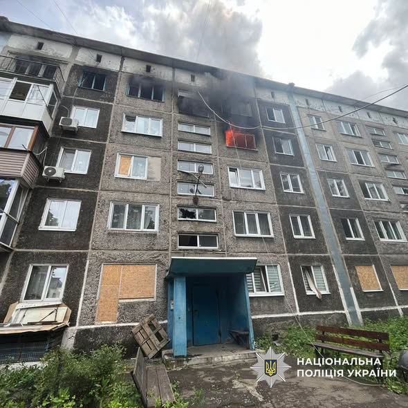На Донеччині через обстріли окупантів загинула людина. Ще 8 зазнали поранень, зокрема двоє дітей