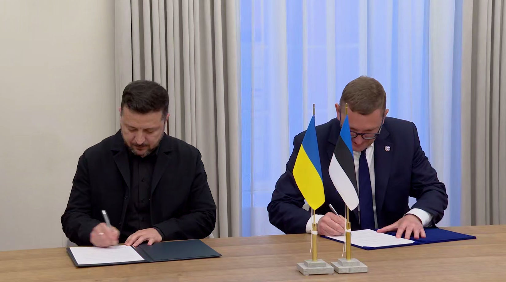 Зеленський з естонською стороною підписав Спільну 