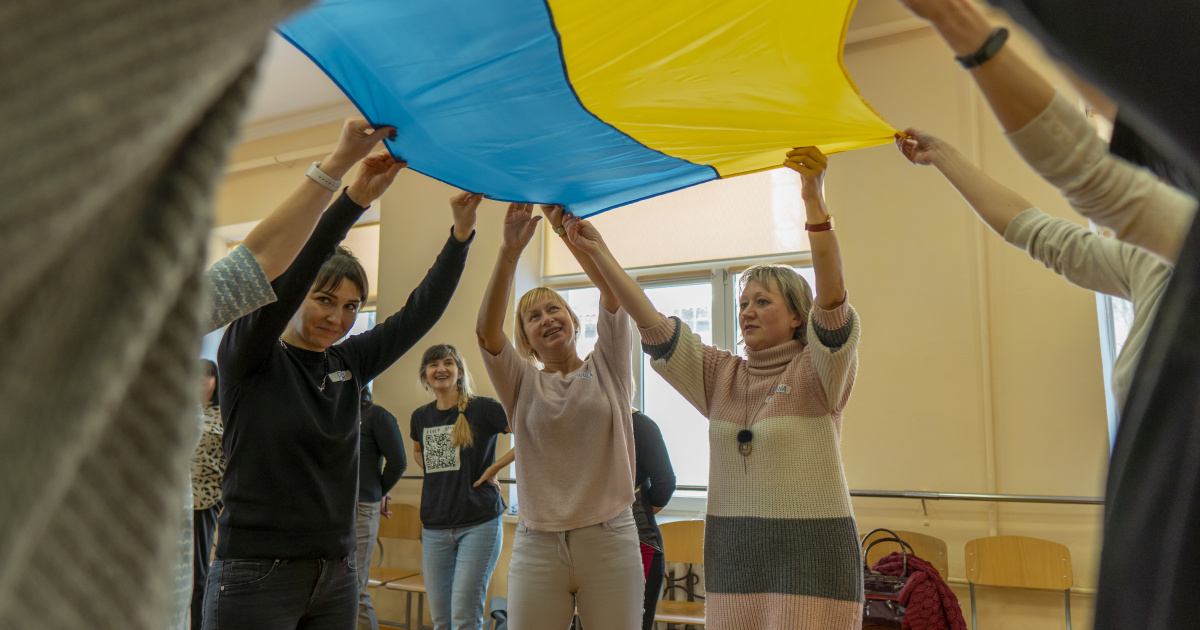 Майстерня з форум-театру для вчителів ЗОСШ 36 м. Житомир, грудень 2022 рік.