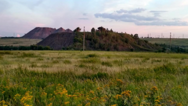 Террикон шахты "Грузская-Наклонная" - Макеевка