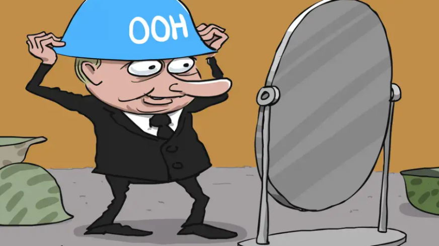 КАРИКАТУРА СЕРГІЯ ЄЛКІНА