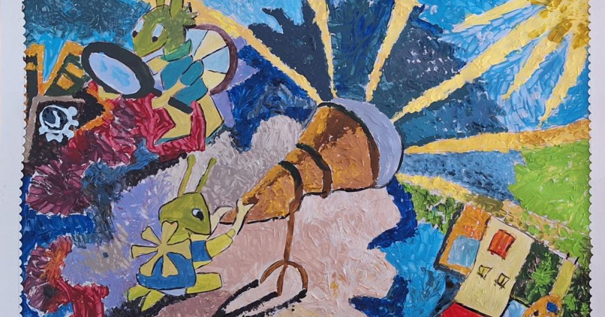 Автор цього малюнка - один із переможців минулорічного конкурса Павло Базілевський, 6 років 