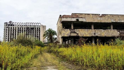 Так виглядає найкраща спортивна база СРСР в Абхазії.