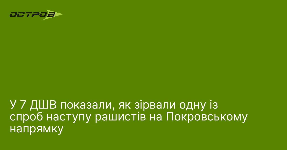 У 7 ДШВ показали, як зірвали одну із спроб наступу рашистів на Покровському напрямку